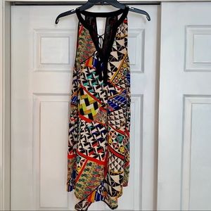 ASTR Tassel Sleeveless Shift Dress. Size Sm.